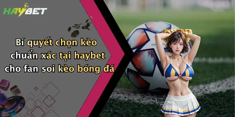 Bí quyết chọn kèo chuẩn xác tại haybet cho fan soi kèo bóng đá