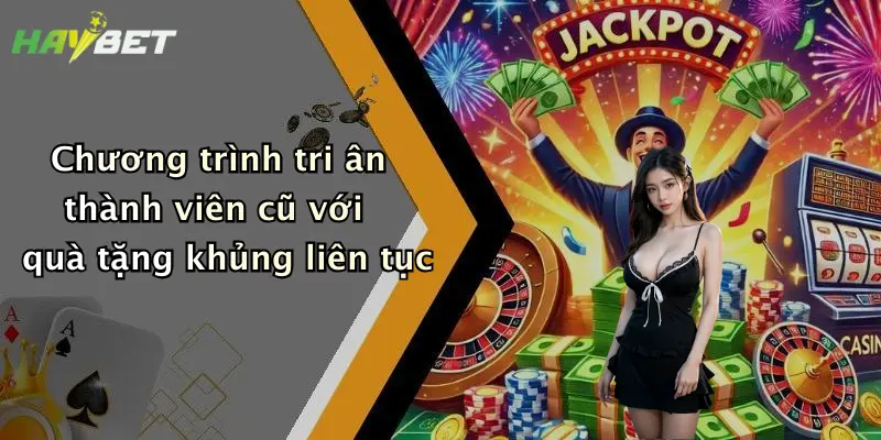 Chương trình tri ân thành viên cũ với quà tặng khủng liên tục