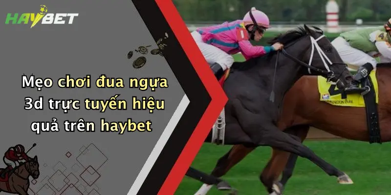 Mẹo chơi đua ngựa 3d trực tuyến hiệu quả trên haybet