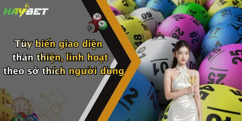 Tùy biến giao diện thân thiện, linh hoạt theo sở thích người dùng